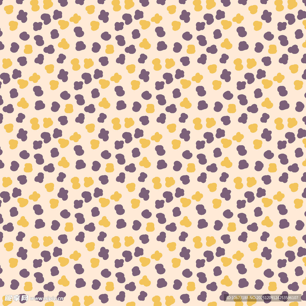 黄紫相间几何图案背景