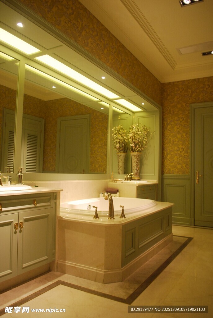 豪华浴室设计展示