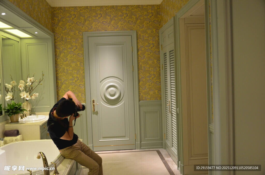 优雅现代风格的室内走廊