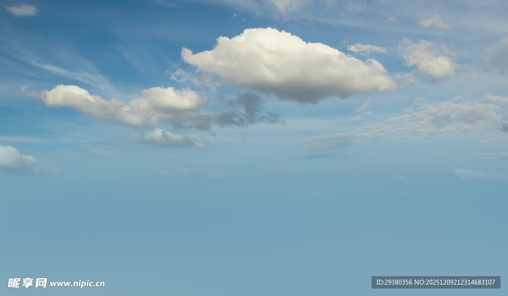 蓝天白云背景