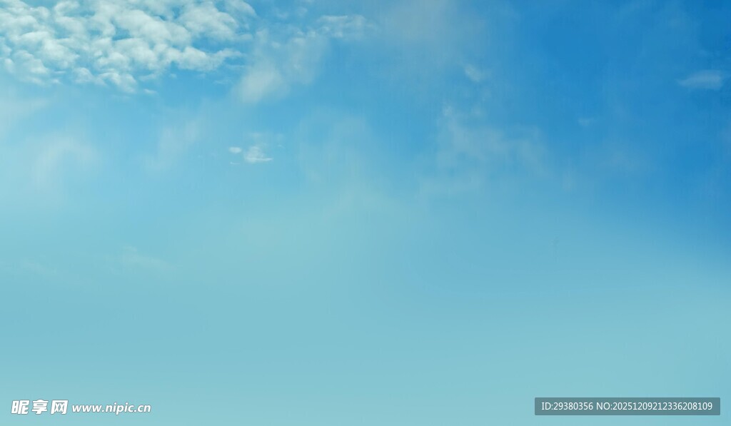 蓝天白云背景