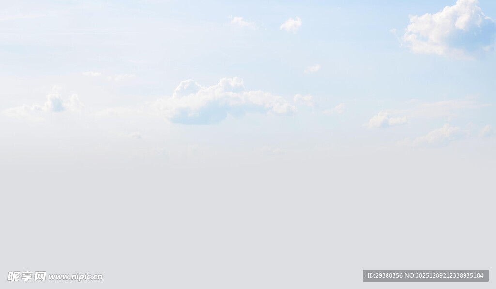 蓝天白云背景
