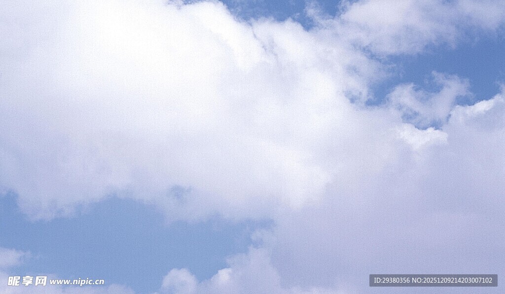 蓝天白云背景