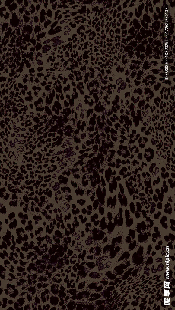 豹纹纹理皮革图案