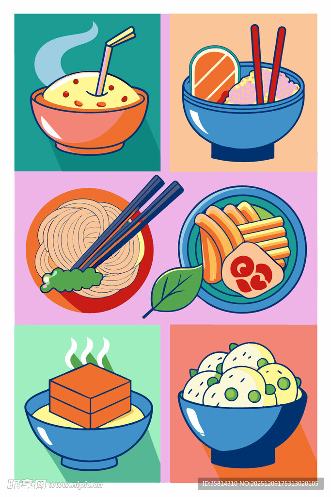 多彩中式美食拼盘