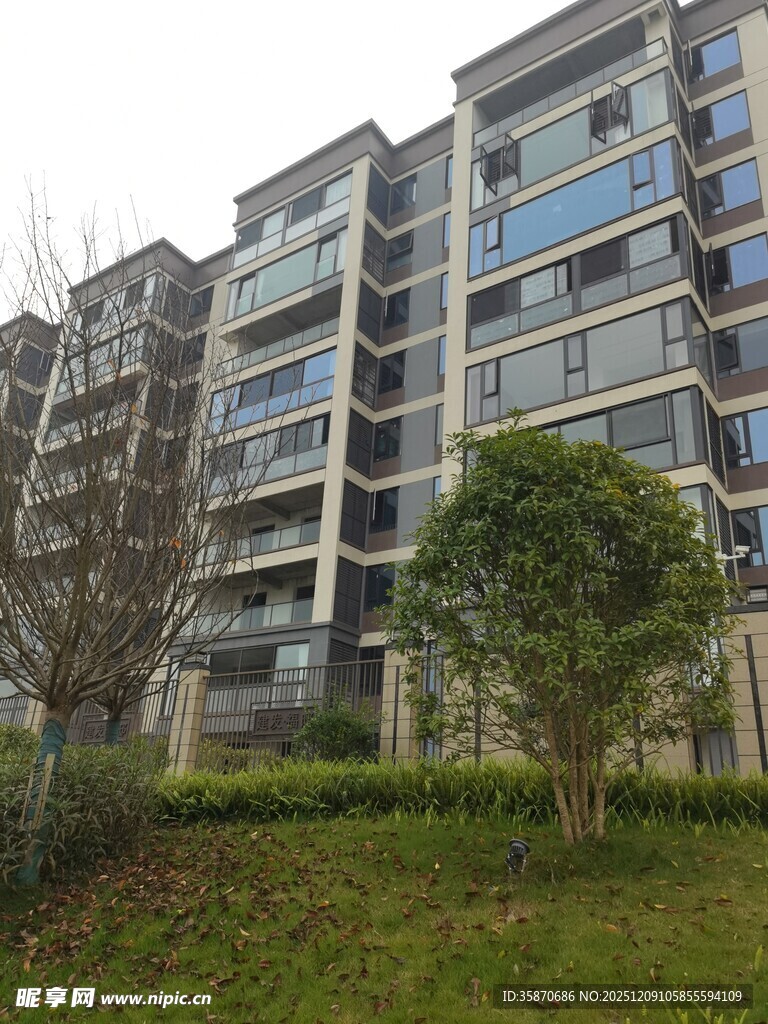 现代风格高层住宅景观