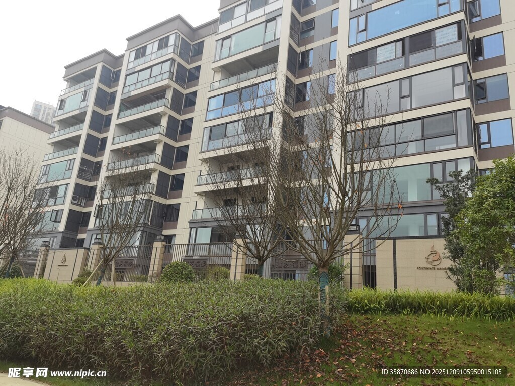 现代高层住宅景观