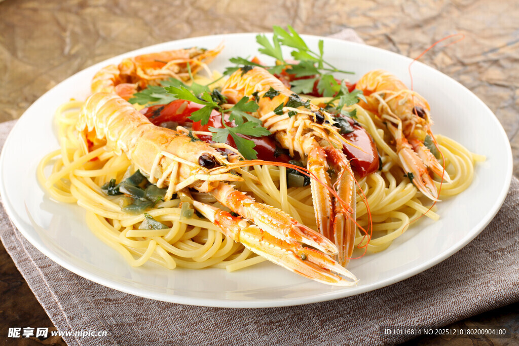 龙虾意面