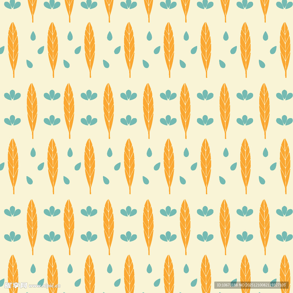 几何图案的清新海洋风纹理