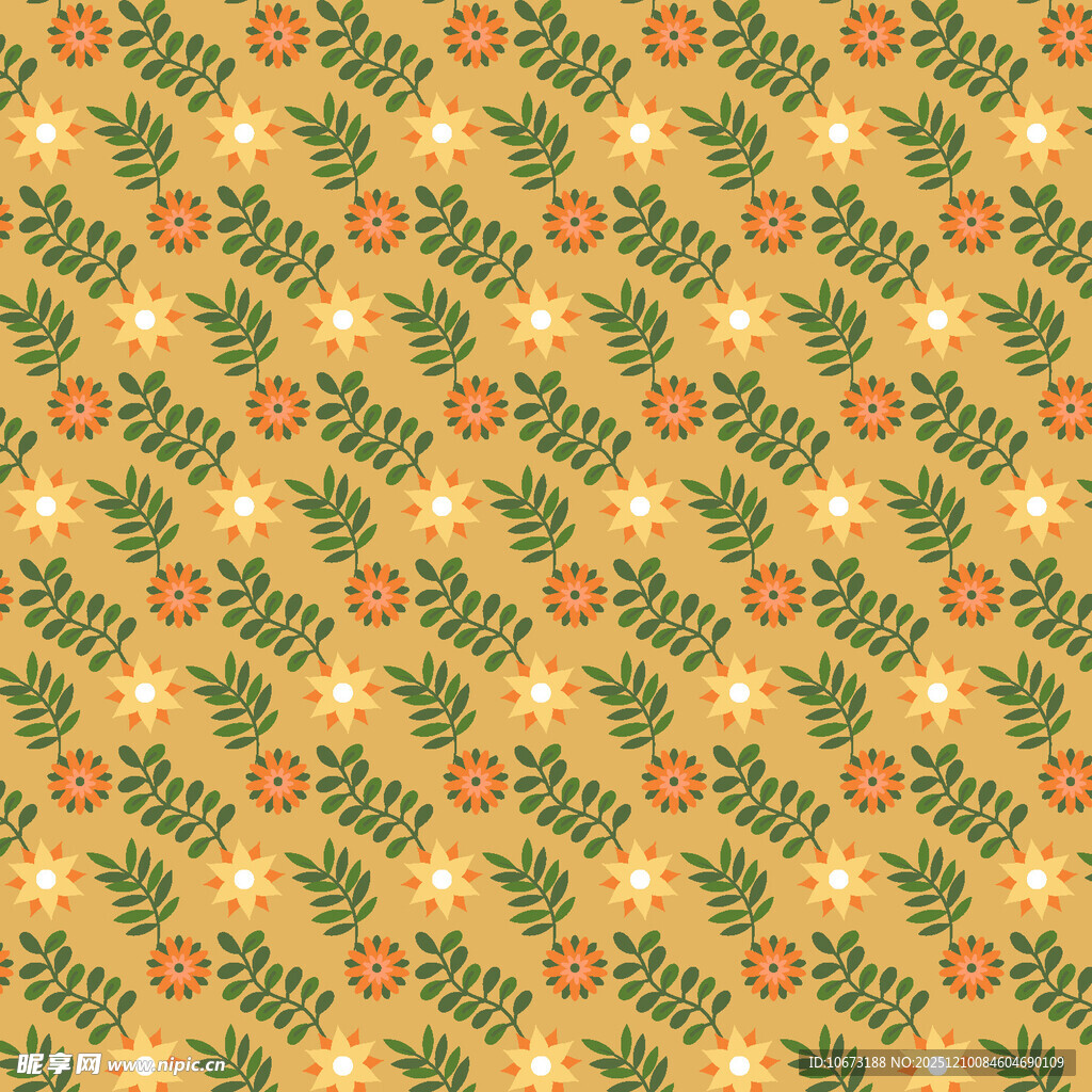 圣诞主题花纹图案背景