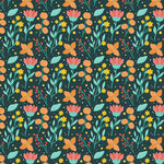 多彩花卉图案背景