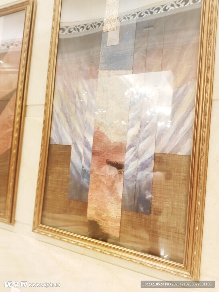 室内装饰的精美框架画作