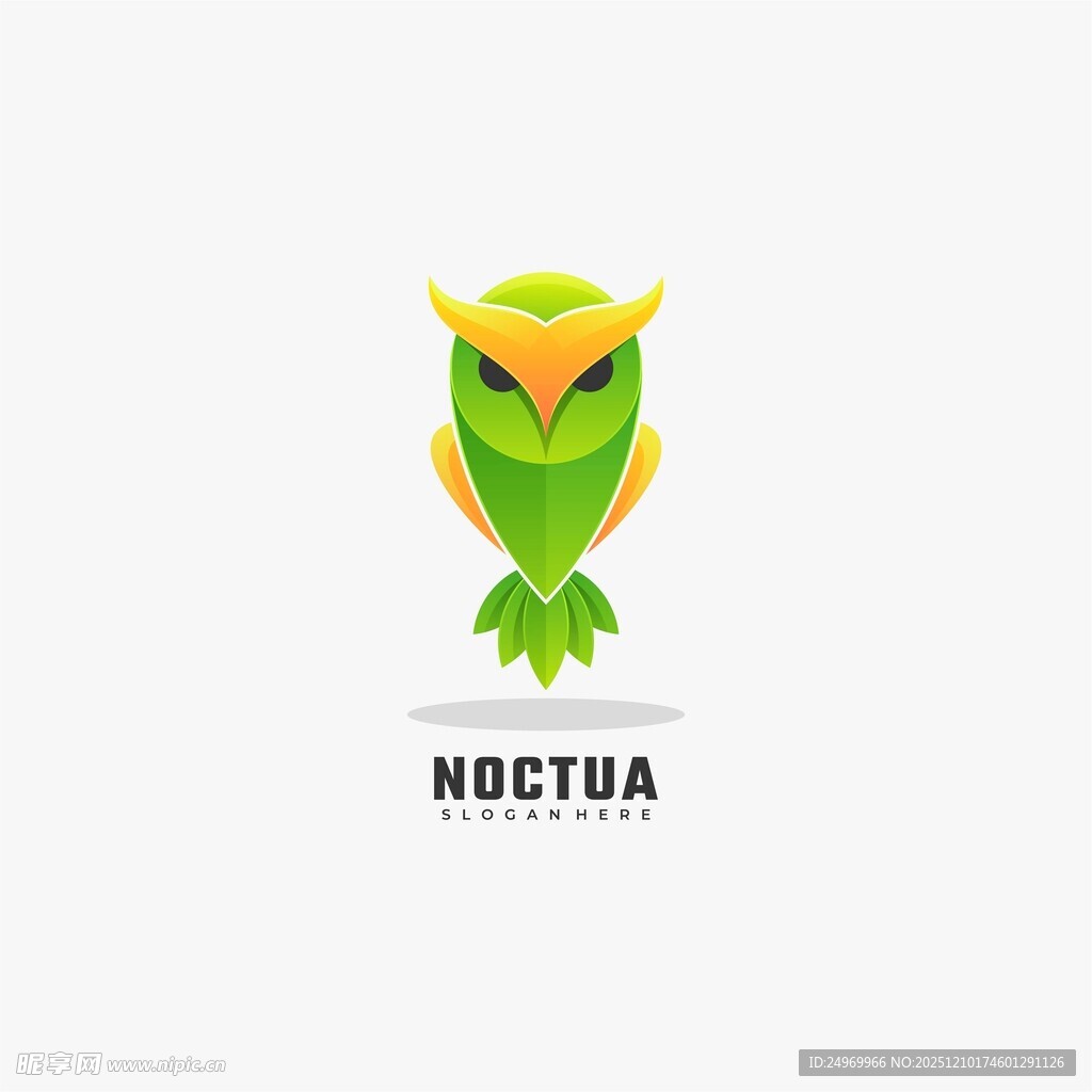 猫头鹰品牌标志设计