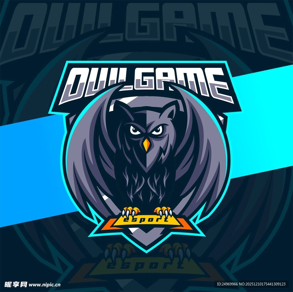 猫头鹰游戏战队标志