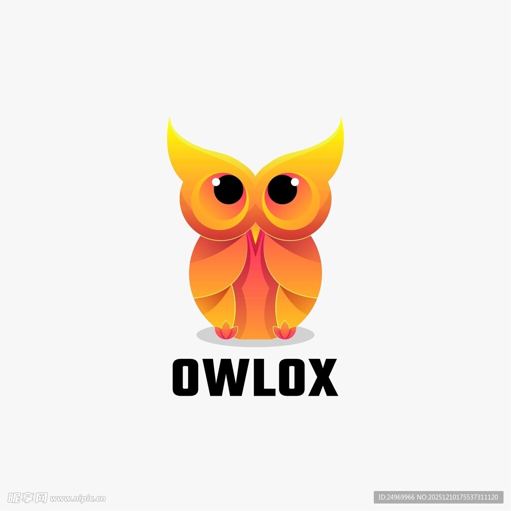 猫头鹰标志设计