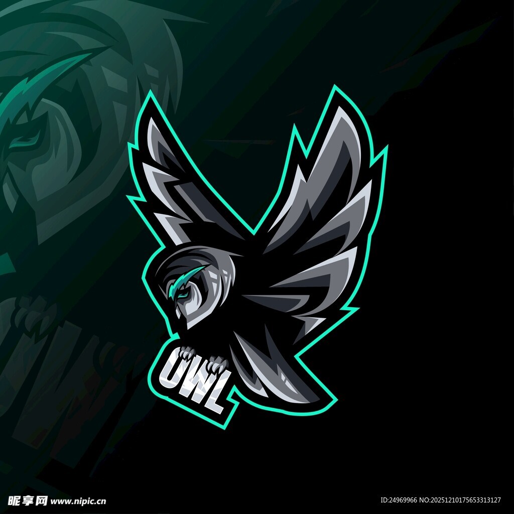OWL鹰形标志设计