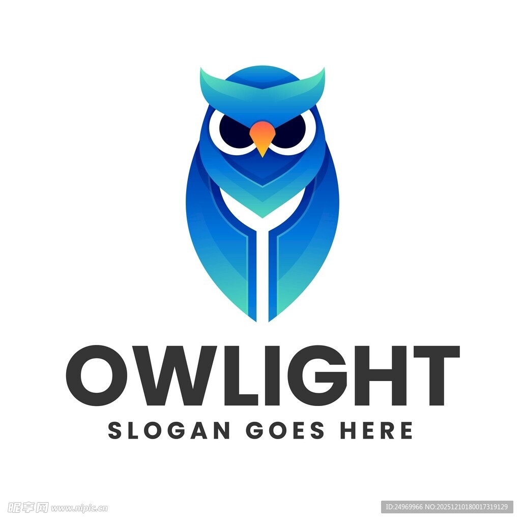 猫头鹰标志设计