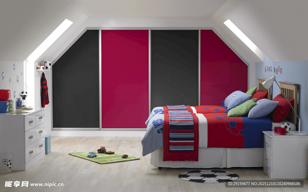 现代风格儿童房室内设计