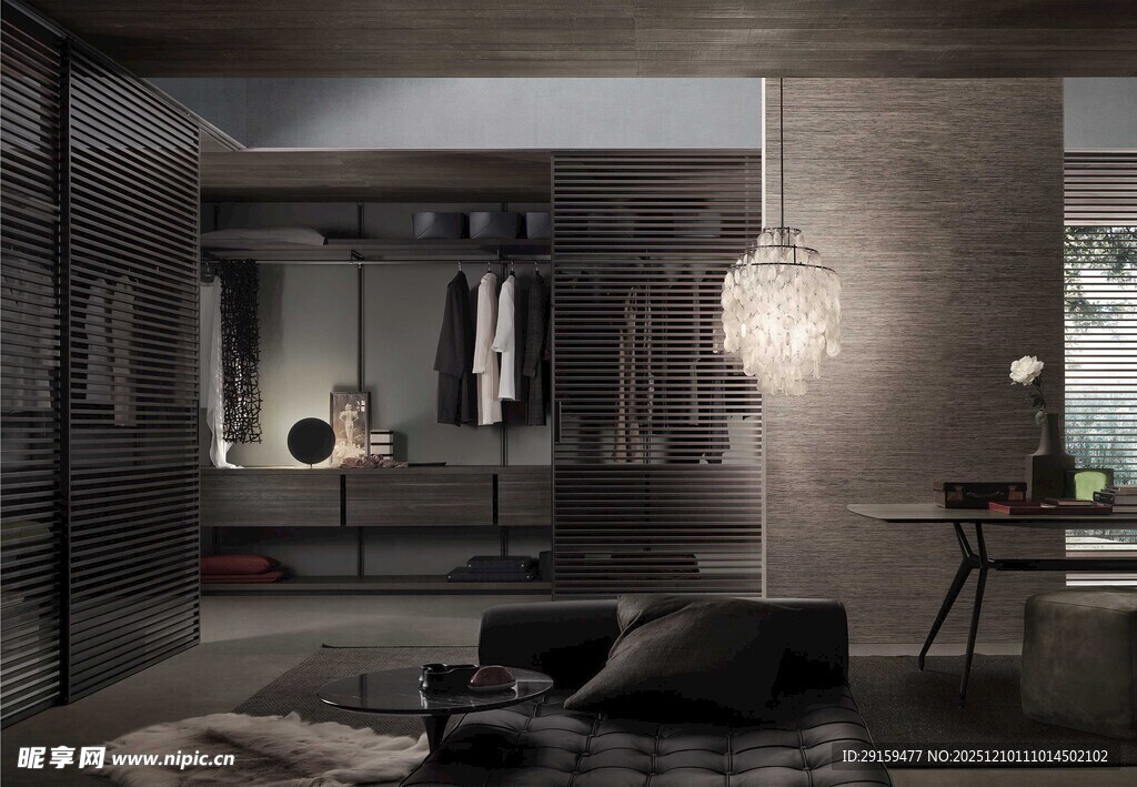 现代简约风的精致室内空间