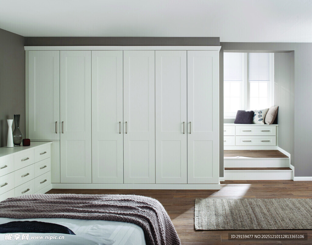 简约卧室衣柜设计展示