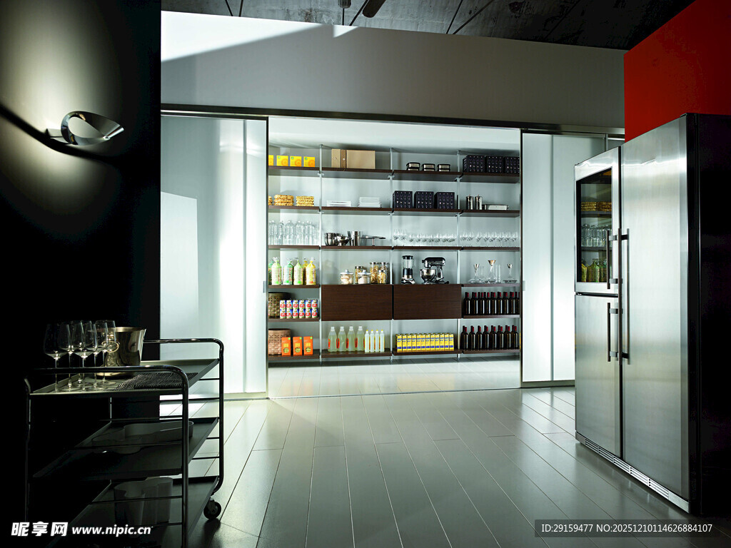 现代风格室内展示空间