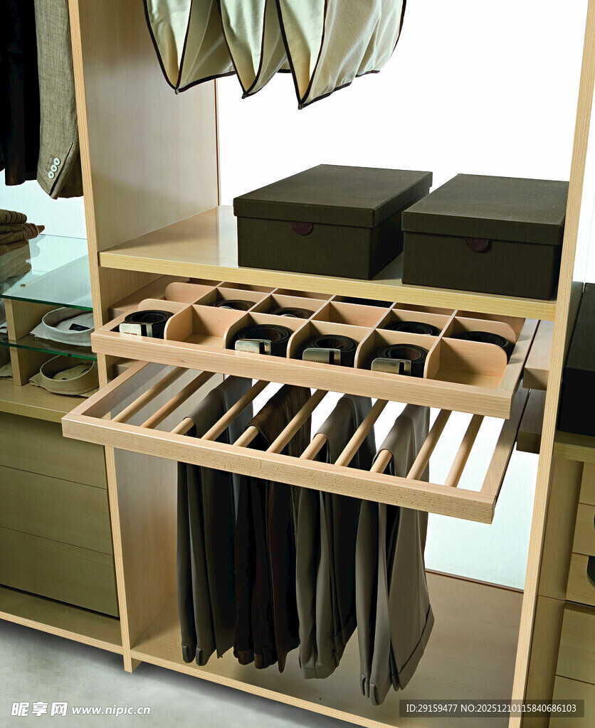 衣柜裤架收纳展示