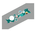 企业楼梯文化墙