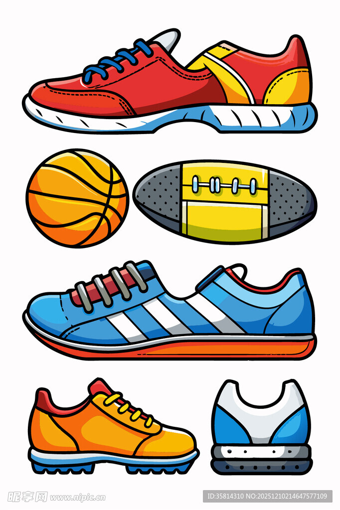 多彩运动装备展示