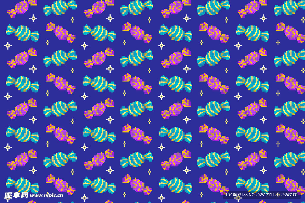 多彩几何图案背景纹理