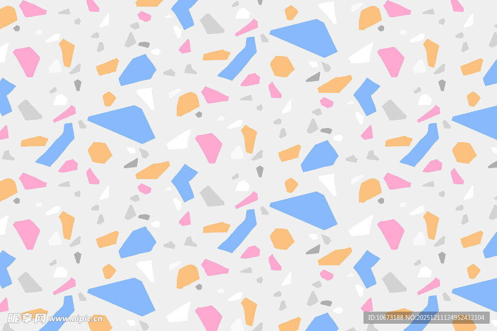 多彩几何图案纹理背景