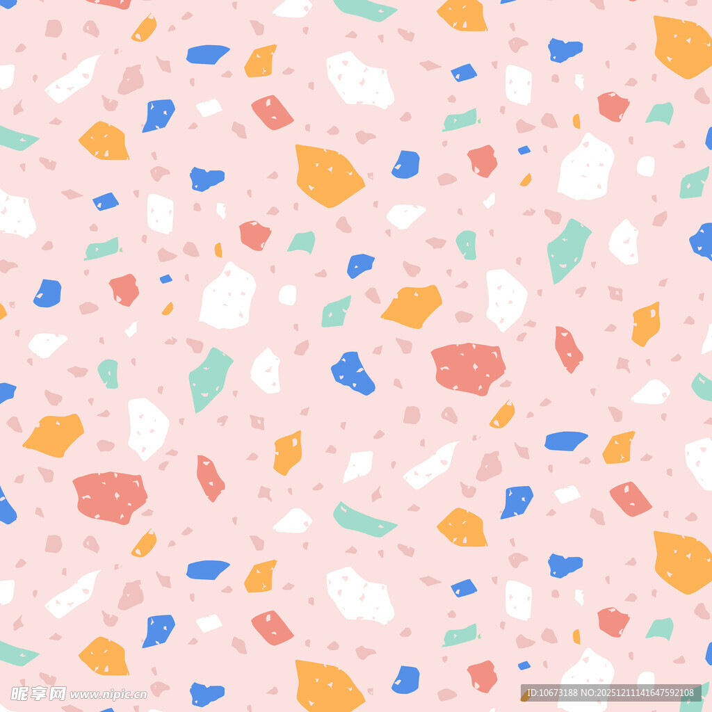 粉色水磨石纹理图案背景