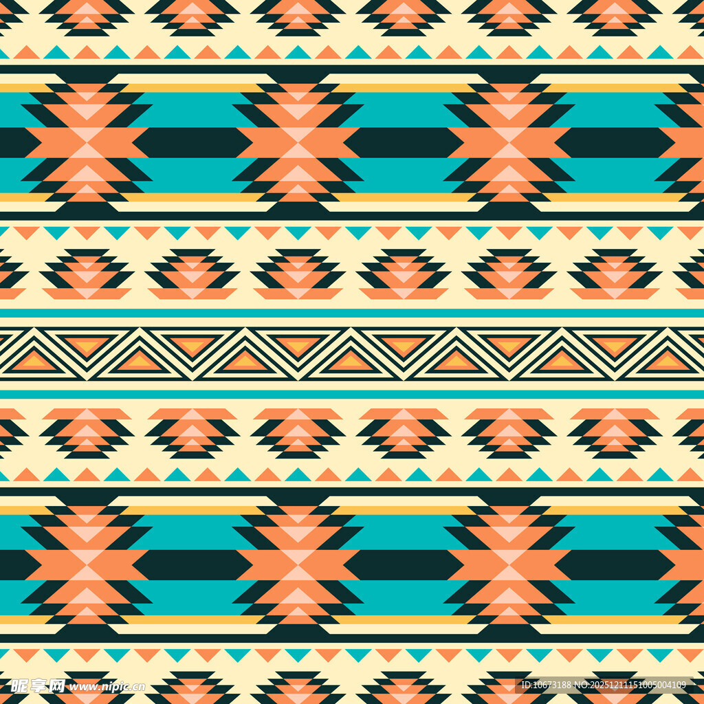 民族风几何图案纹理