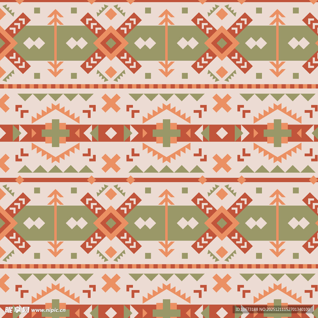 民族风几何图案纹理