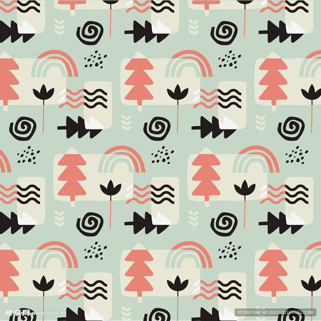 几何图案装饰背景