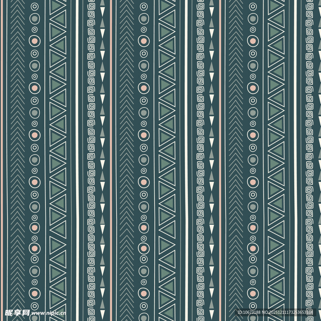 蓝绿色条纹几何图案纹理