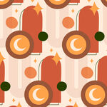 伊斯兰风格几何图案装饰