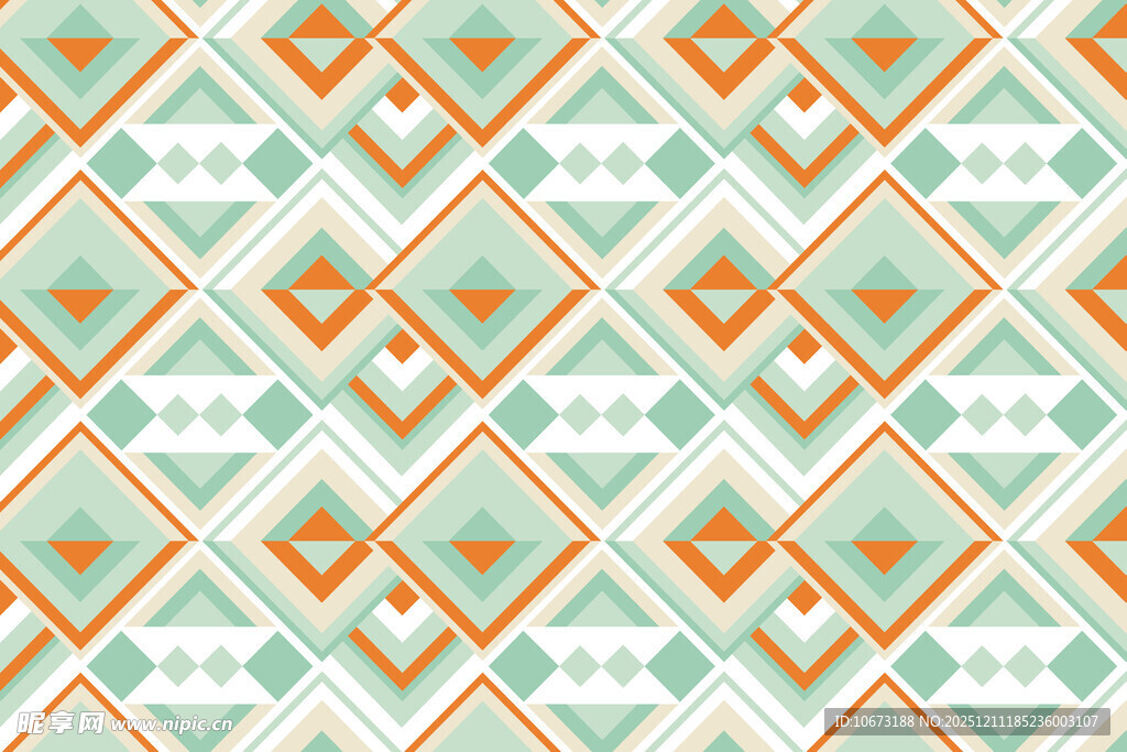 几何图案无缝背景纹理