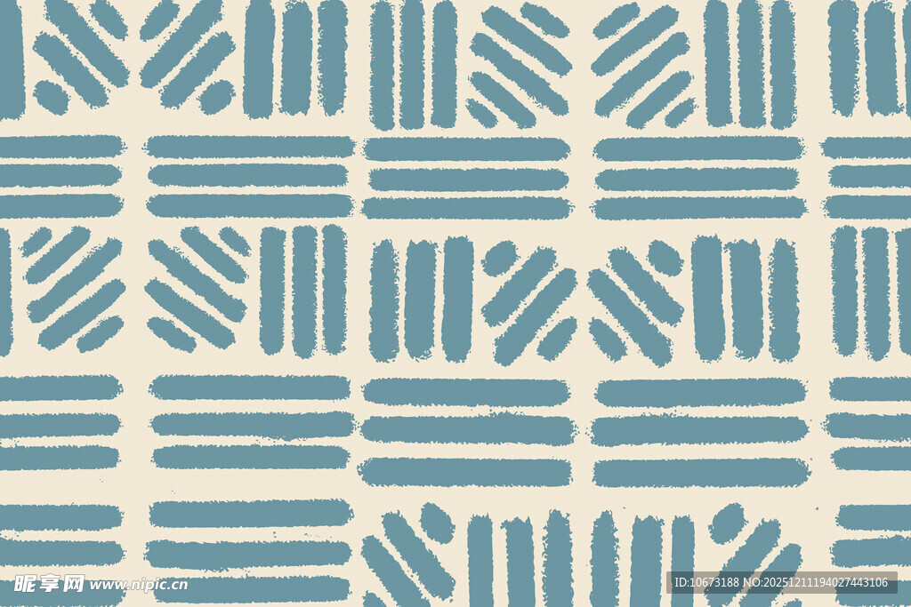 蓝白几何线条图案纹理