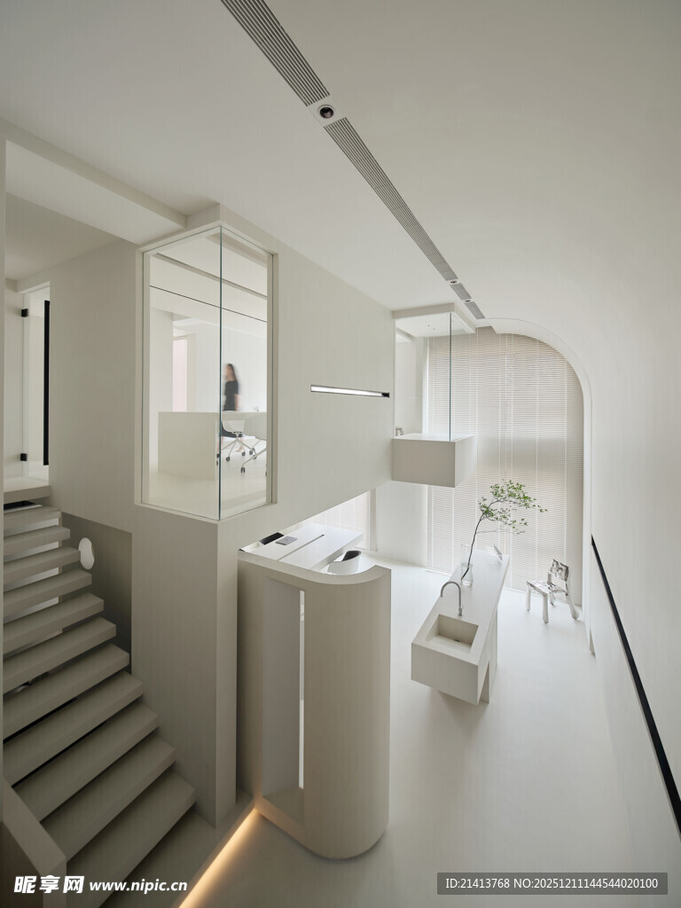 现代简约风白色系家居空间