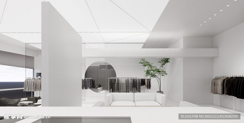 现代简约风的室内空间