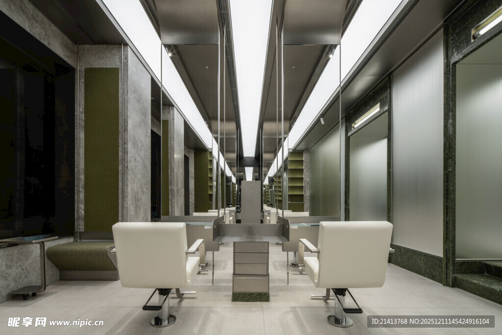 现代简约风格办公走廊空间