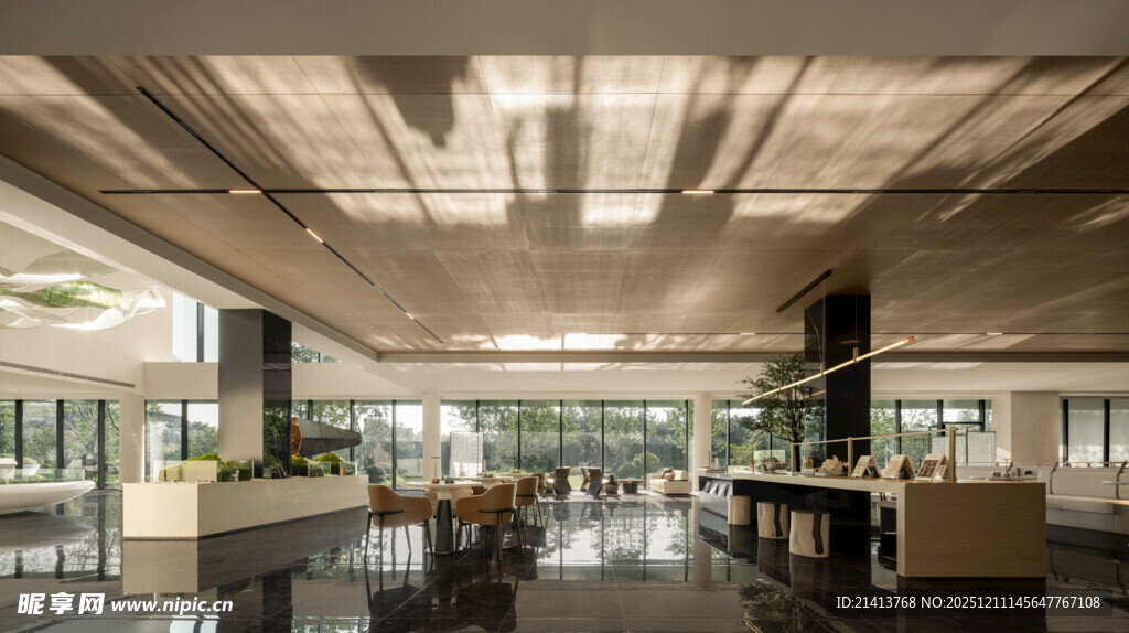 现代简约风格室内休闲空间