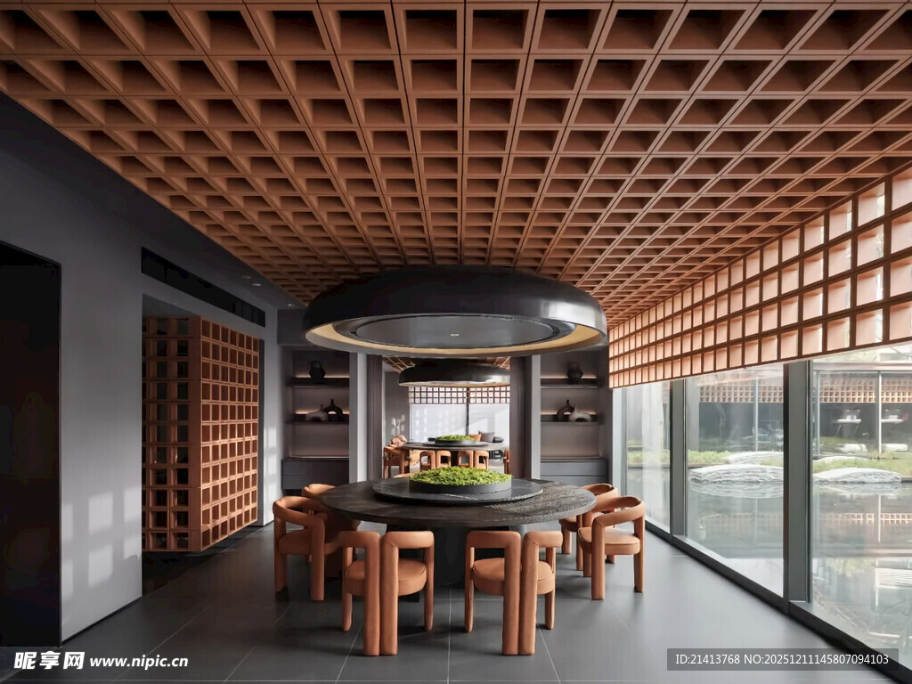 日式风格餐厅室内空间设计