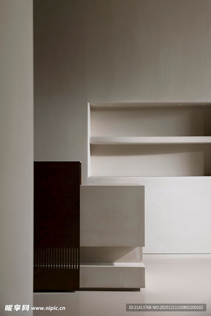 简约几何造型室内置物架