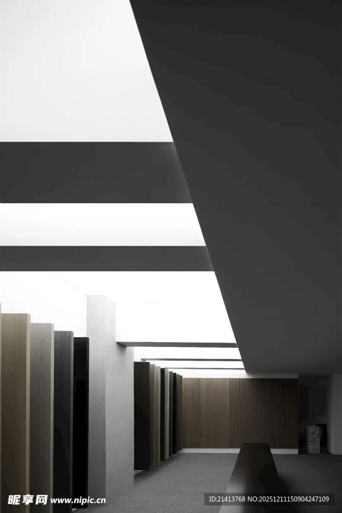 现代简约风格走廊空间