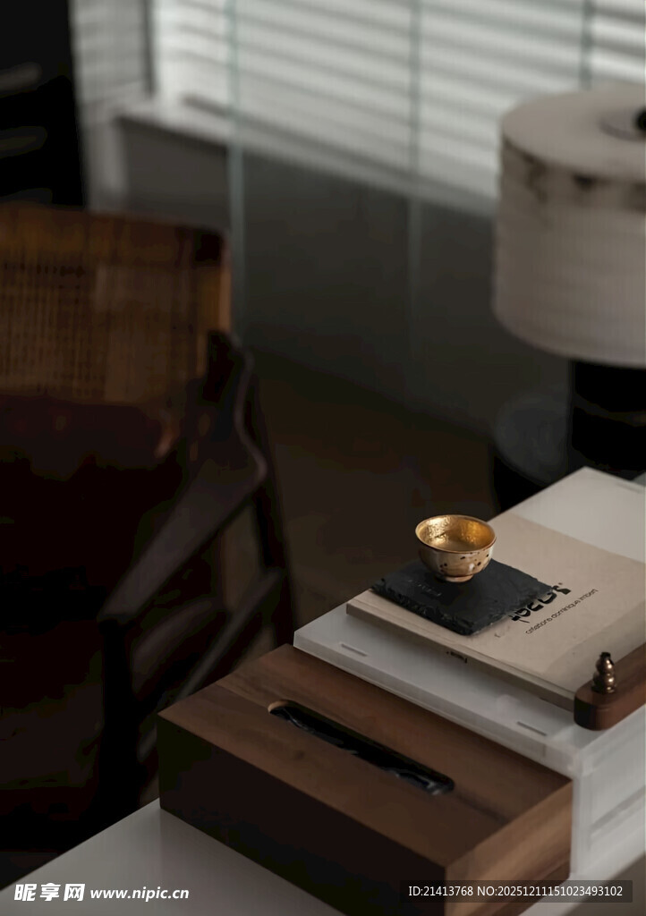 中式茶室精致茶具摆件