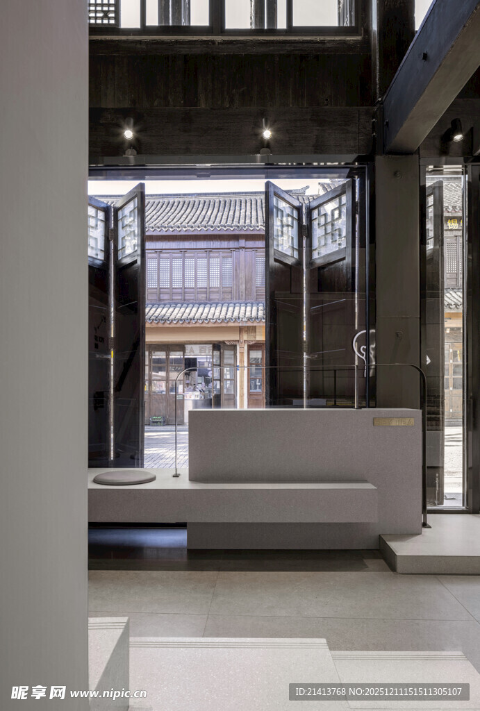 现代简约风格的大厅空间