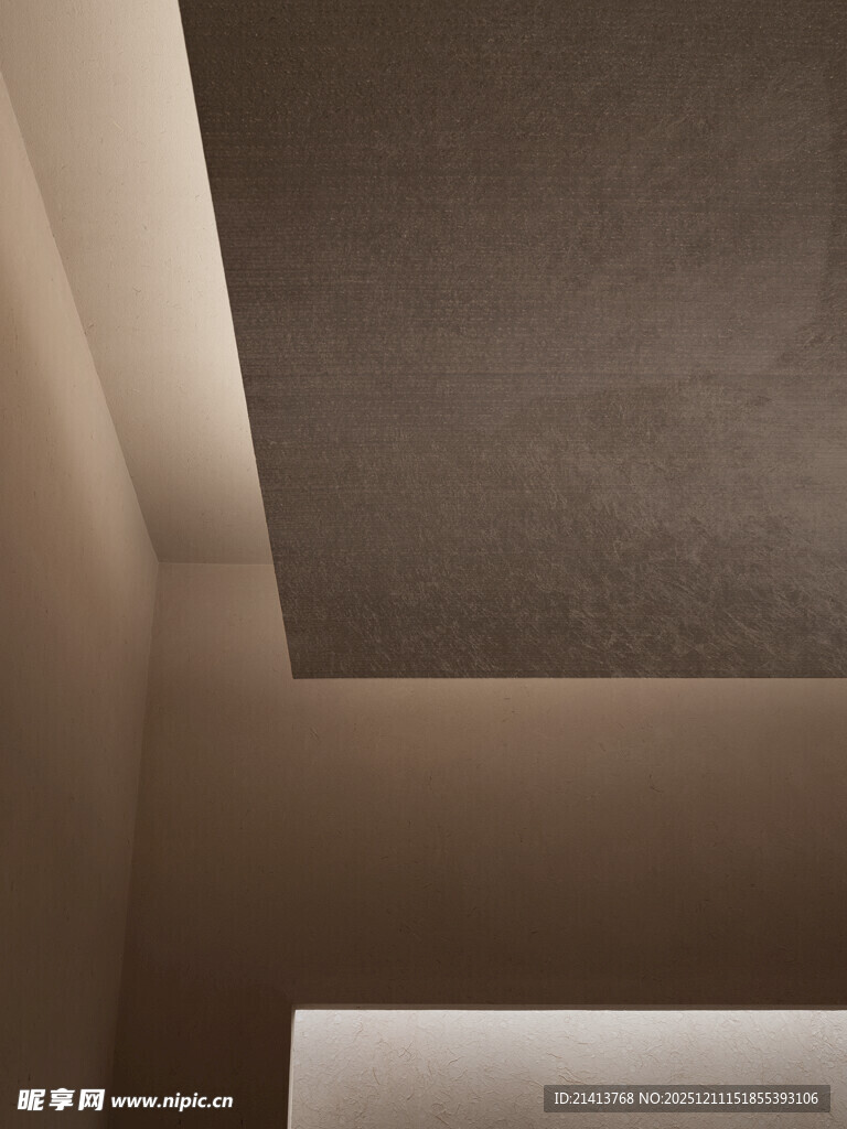 室内角落光影效果展示