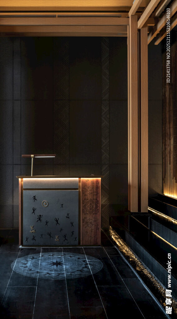 现代奢华风格室内一角