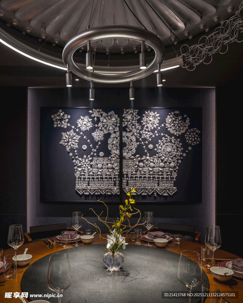 中式典雅茶室内饰展示